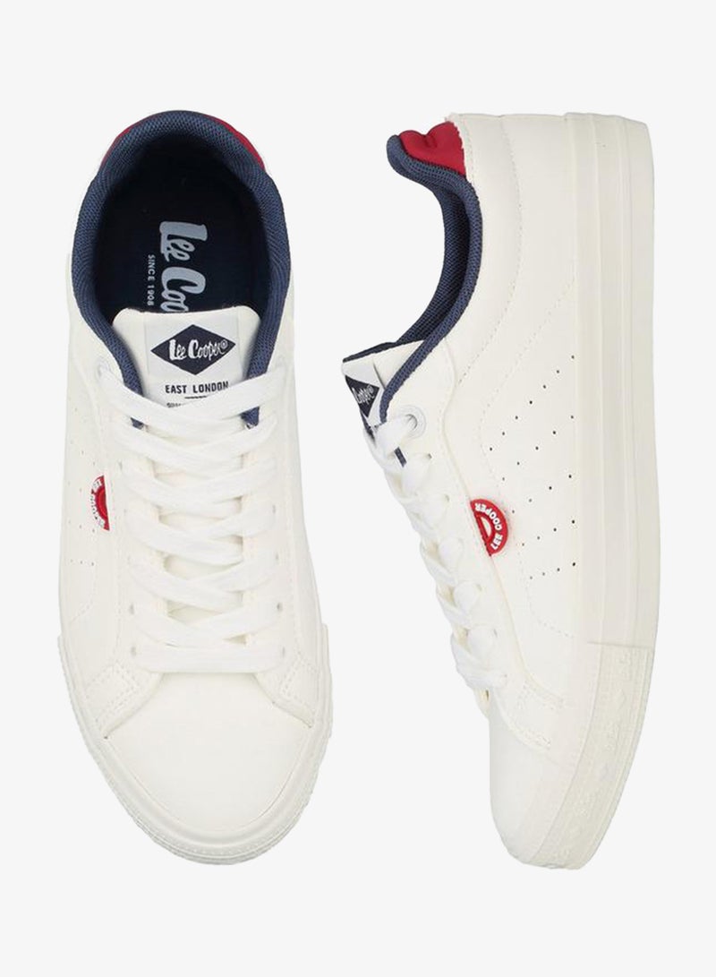 Lee Cooper Lace-Up Ankle School Sneakers - Image 1
