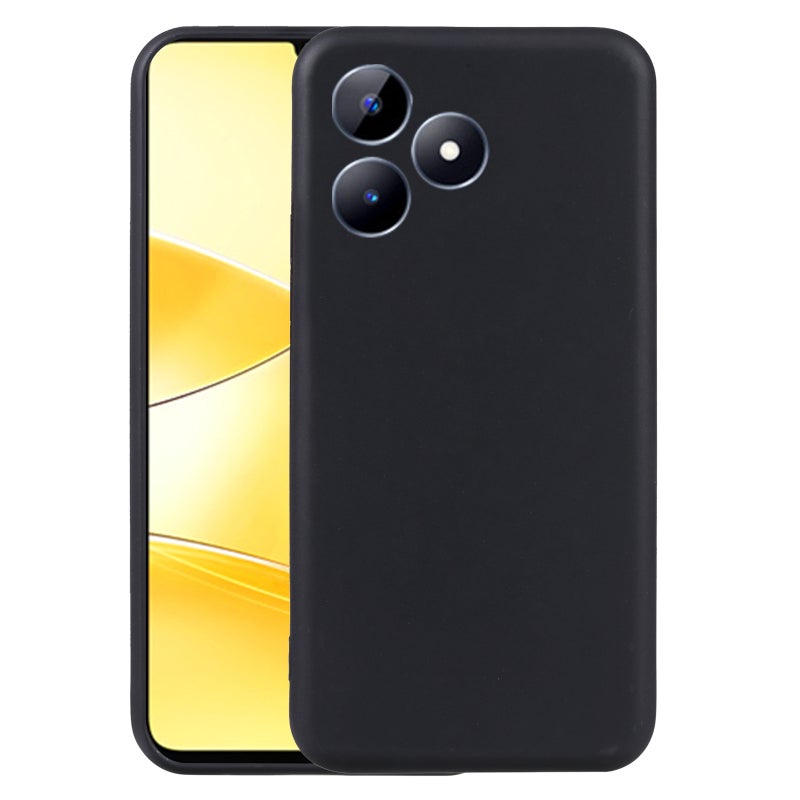 HuHa Case Cover For Realme C61 4G TPU Phone Case(Black) - Image 1