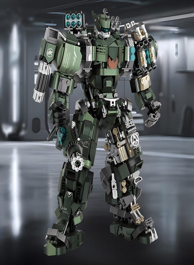 CSNRHG Mech Robot Model Building Blocks Toy Set Birthday for Age 8+ Children Adults Teens 1403 Pieces - Image 5