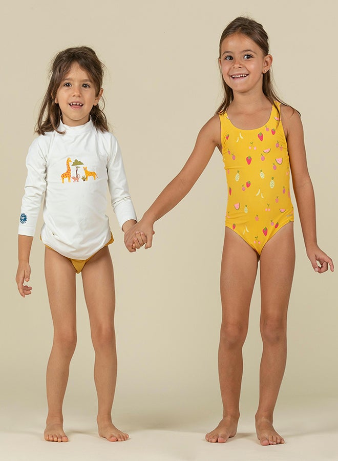 DECATHLON Baby Anti-UV Long-sleeved T-shirt SAVANNAH print - Image 3