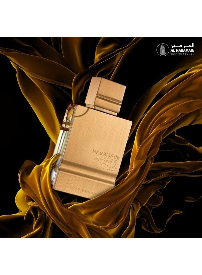 Al Haramain Amber Oud Gold Edition Eau de Parfum Spray, 2.0 Ounce - Image 2