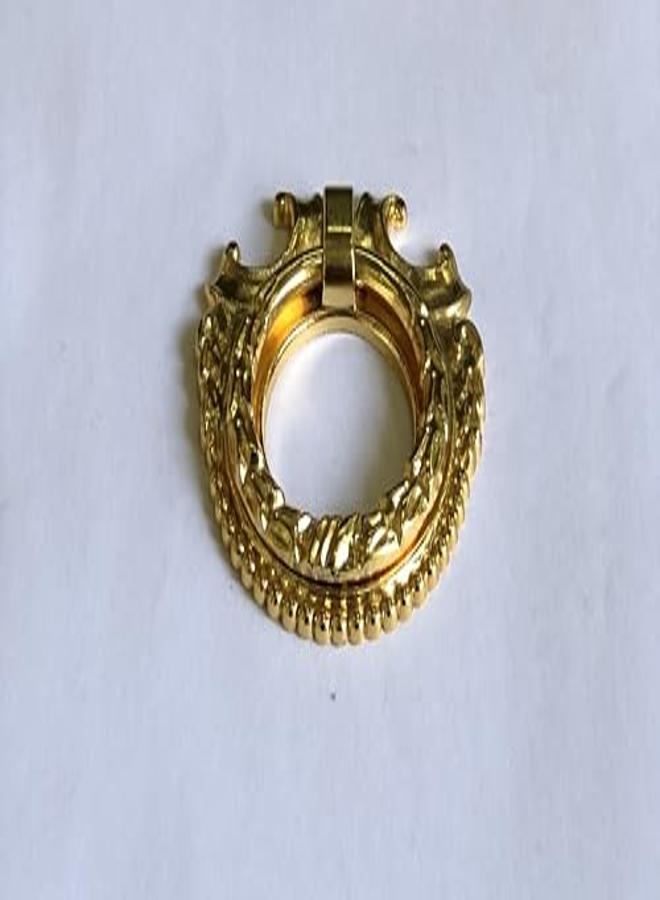 مقبض خزانة مصنوع من الذهب والنحاس الإيطالي مقاس 5 سم - Image 3