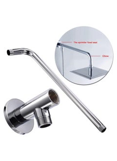 Rubik 40cm Shower Head Extension Arm Wall-Mounted with Universal Connection to Showerheads Stainless Steel Shower Arm for Rain Fixed Showerheads  - Image 5