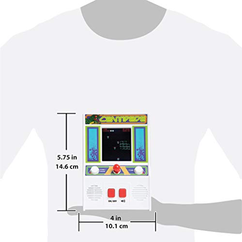 Basic Fun Arcade Classics Centipede Retro Handheld Arcade Game White One Size - Image 5