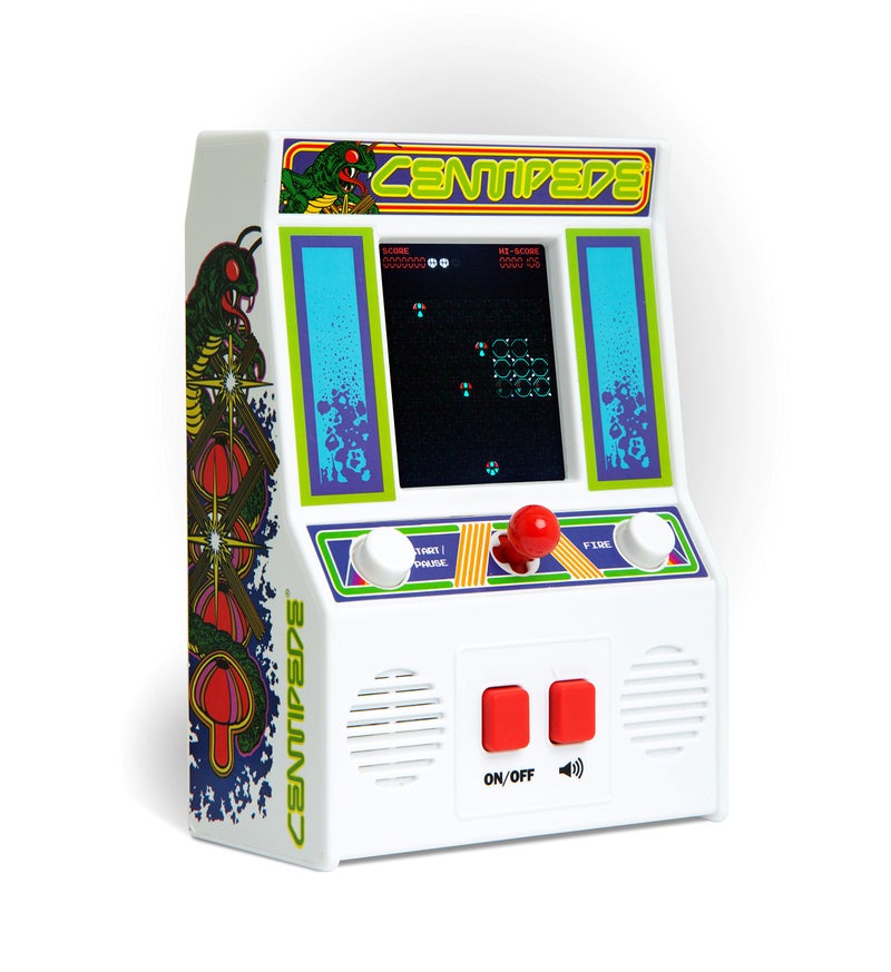 Basic Fun Arcade Classics Centipede Retro Handheld Arcade Game White One Size - Image 3