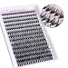 FinyDreamy 40D Lash Clusters 280Pcs Individual Lashes Extensions 816mm Volume Cluster Lashes Mix Lengths C Curl 007mm Thickness Eyelash Individual Cluster And Apply Under Your Lashes40D 816mm - Image 2