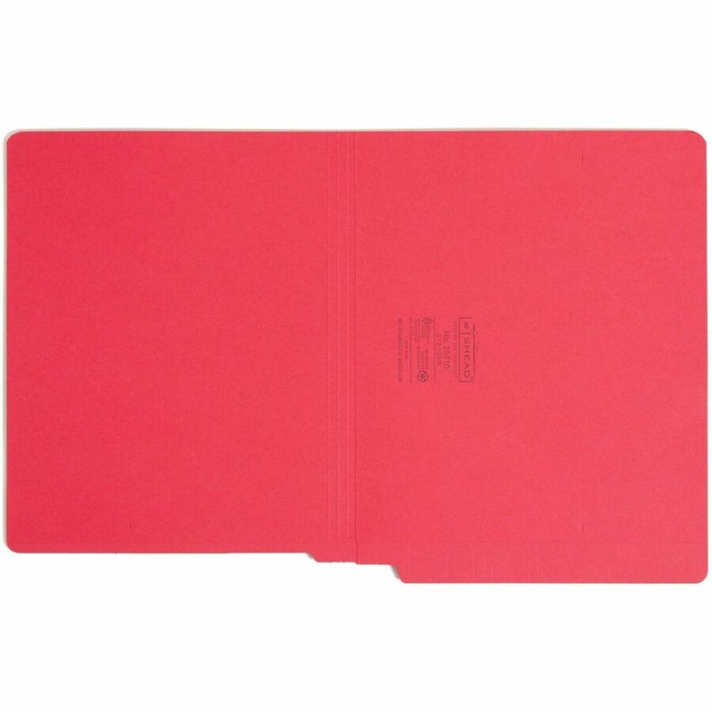 Smead End Tab File Folder, Shelf-Master Reinforced Straight-Cut Tab, Letter Size, Red, 100 Per Box (25710) - Image 5