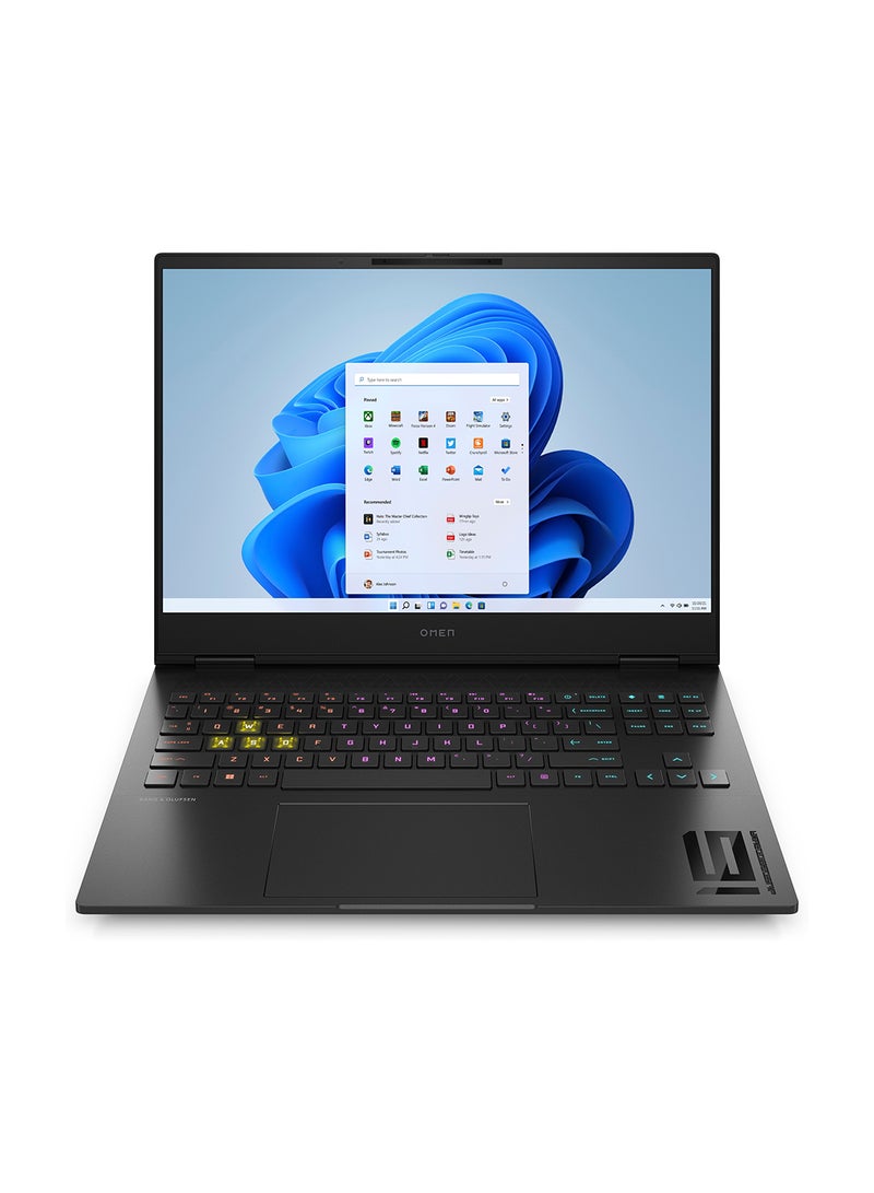 HP (Upgraded Version) Omen 16 16-u1003ne 9U2H7EA Laptop With 16.1-Inch Display, Core i7-14700 Processor/32GB RAM/2TB SSD/8GB Nvidia GeForce RTX 4060 Graphics/Windows 11 /  / English/Arabic black - Image 1
