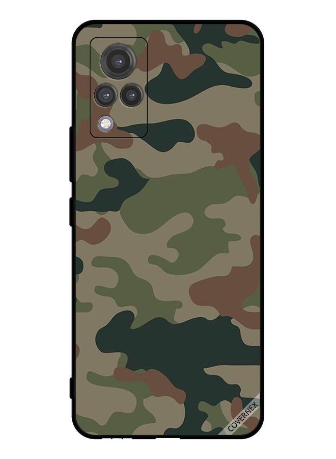 Covernex Protective Case Cover For vivo V21 5G Camouflage Pattern - Image 1