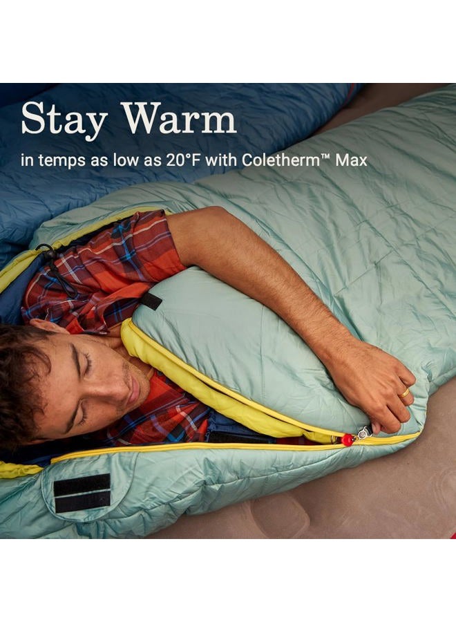 Coleman Big Bay 20° Mummy Sleeping Bag - Image 2