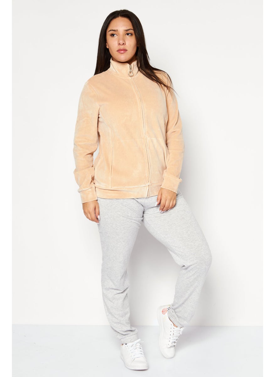 Champion بلوزة رياضية نسائية مناسبة للتدريب، خوخى  - Image 4