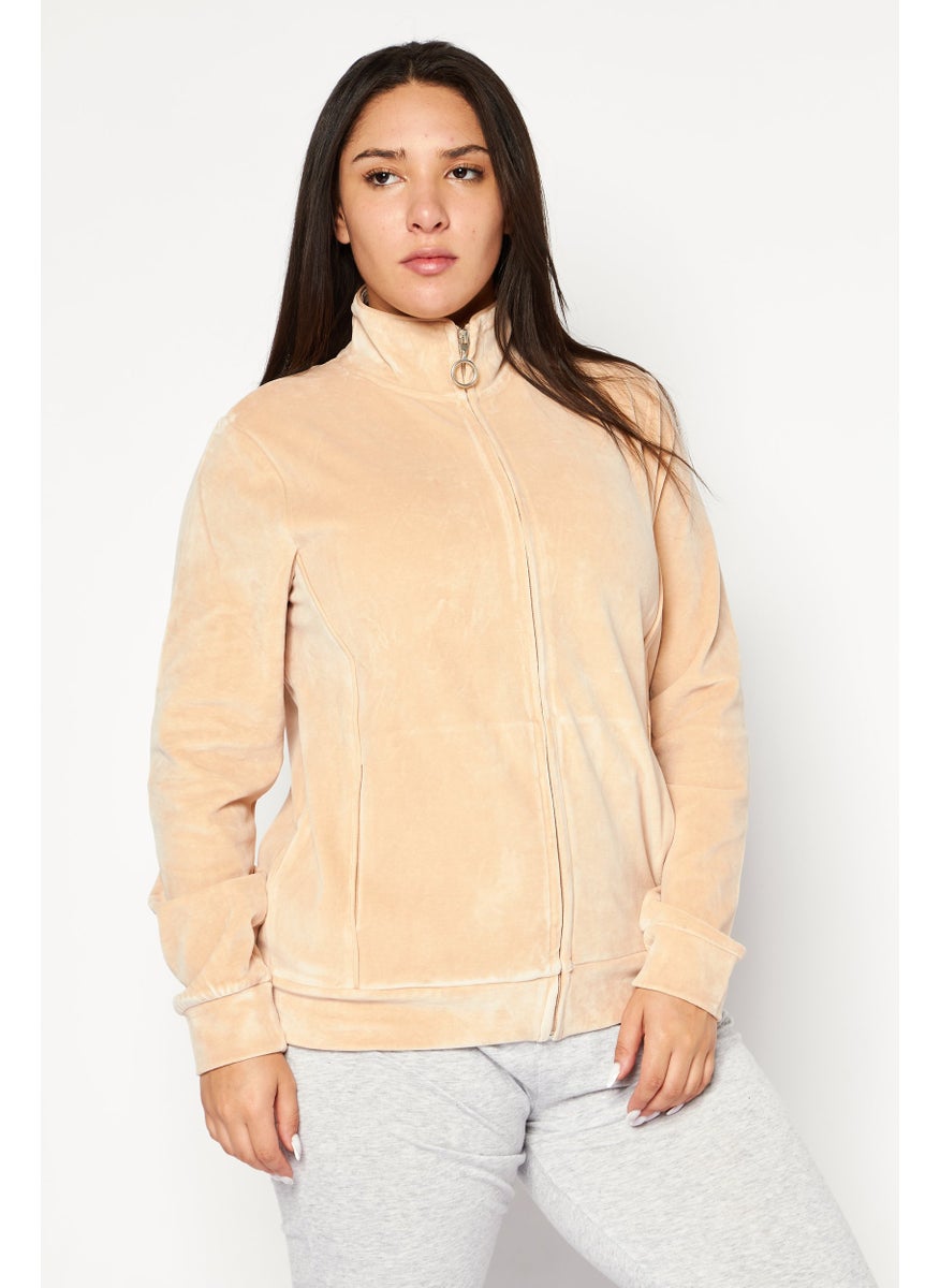 Champion بلوزة رياضية نسائية مناسبة للتدريب، خوخى  - Image 1