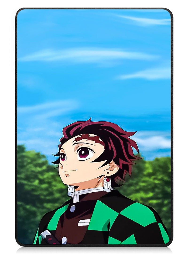 Theodor Protective Flip Case For Apple iPad Pro 11 (2024) With Trifold Stand Auto Wake Sleep Shockproof Cover Demon Slayer - Image 1