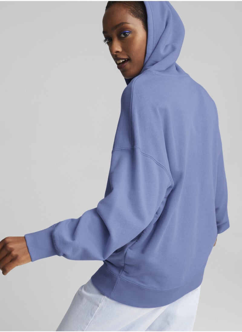 PUMA - Downtown Womens Graphic Hoodie - Image 1