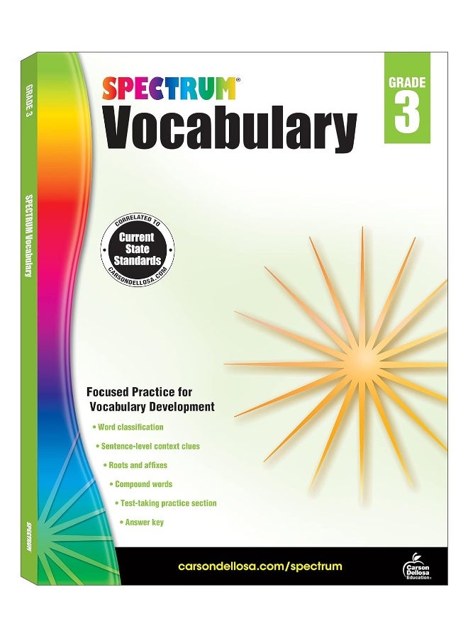 Spectrum Vocabulary, Grade 3 - Image 1