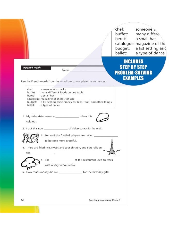 Spectrum Vocabulary, Grade 3 - Image 4