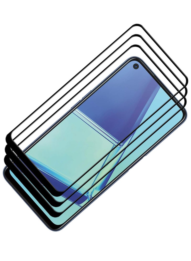 ACLIX 3 Pieces Antistatic ESD Dustproof Premium Quality High Definition Tempered Glass Screen Protector Designed For Oppo A52 - Image 1