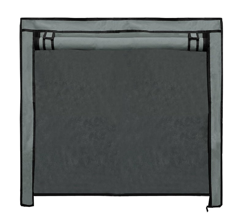 RAXON WORLD Cover for Shoe Rack Home Only for 12-Layer Portable Foldable Shoe Stand Non Woven Zipper Fabric Cover - Image 1