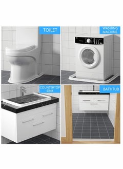 Y&D Collapsible Threshold Water Dam Self Adhesive Sealing Tape for Kitchen Bathroom Tub Shower Floor, Waterproof Flow Block Seal Strip 39Inch  - Image 3
