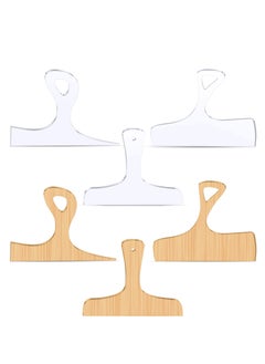 Router Templates for Woodworking, 3PCS Charcuterie Template Acrylic Handle Cutting Board Router Template, Angled Curvy Tracing Stencils Guide Tools for Kitchen