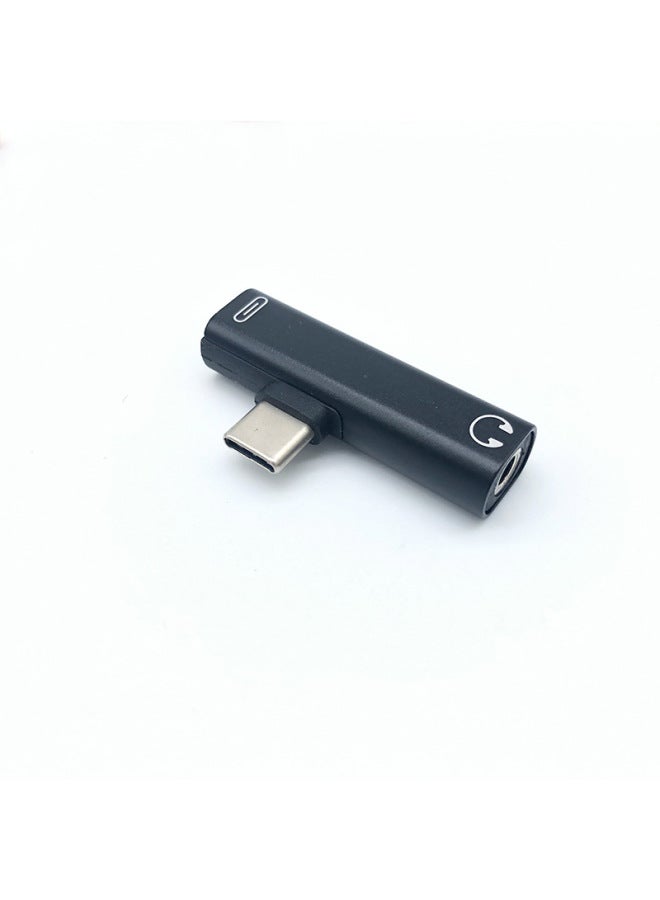 For huawei T-type Adapter TYPE-C To3.5 For Xiaomi Nut Hammer And Other Type-C Interface Mobile Phones-Interface Form:Analog Chip Red 3.5 To Type-c
