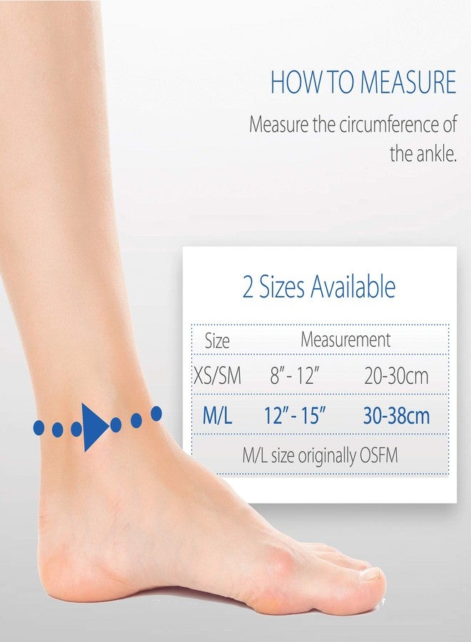 Core Products FootFlexor Foot Drop Brace - Soft Ankle Foot Orthosis (AFO) for Walking Support - Drop Foot Brace for Men & Women, Medium/Large - Image 3