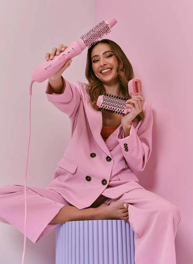 Mermade Hair Interchangeable Blow Dry Brush - Pink