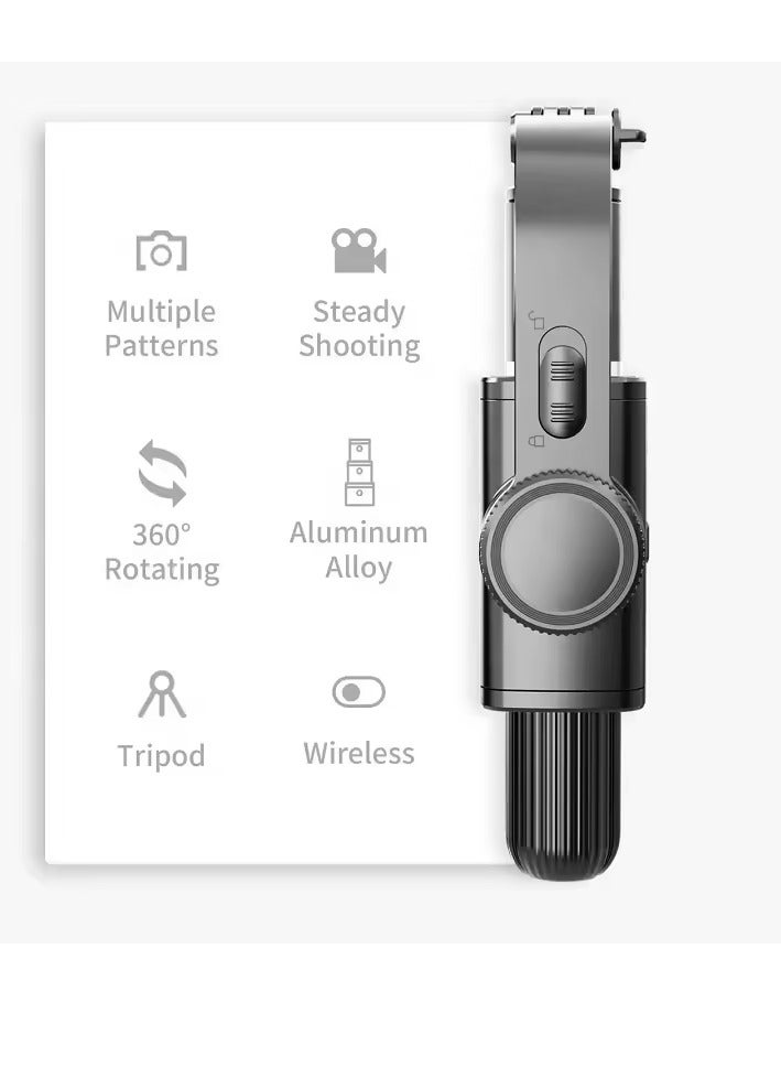 L08 One Axis Gimbal Stabilizer Smart Rotating Vlog Photo Selfie Stick Tripod for Smartphone - Image 4