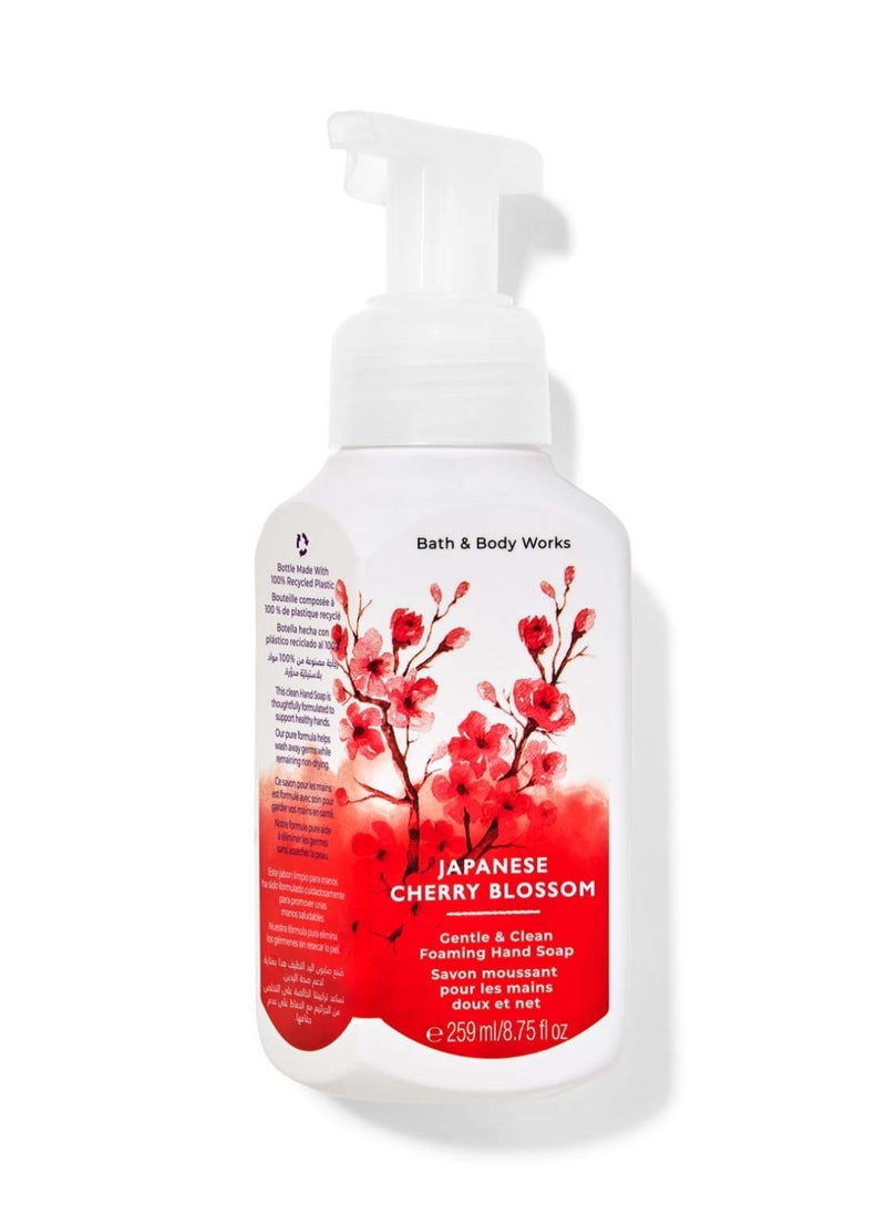 Bath & Body Works Japanese Cherry Blossom Gentle & Clean Foaming Hand Soap 