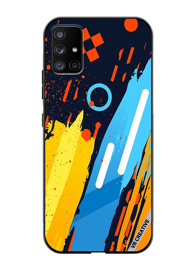 VR CREATIVE Protective Case Cover For Samsung Galaxy A71 5G Design Multicolour - Image 1