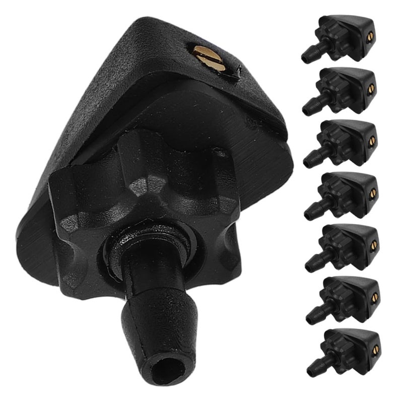 8Pcs Universal Fan Shape Windshield Washer Nozzle Jet Replacement For Car Truck - Image 2