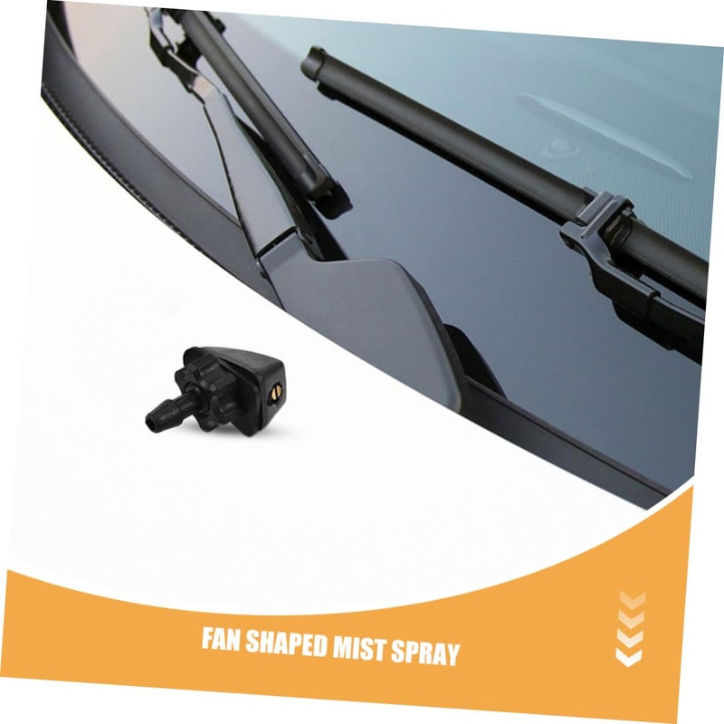 8Pcs Universal Fan Shape Windshield Washer Nozzle Jet Replacement For Car Truck - Image 4