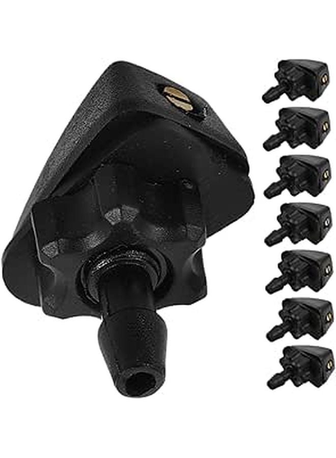 8Pcs Universal Fan Shape Windshield Washer Nozzle Jet Replacement For Car Truck - Image 1
