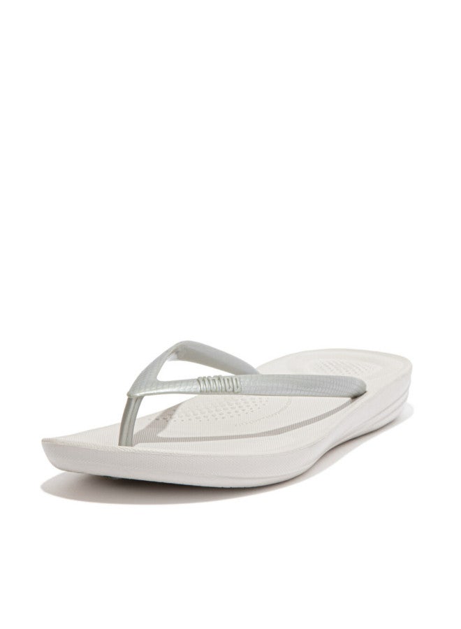 FitFlop 049-665 Fitflop Ladies Iqusion Flip Flop E54-011 Silver - Image 3