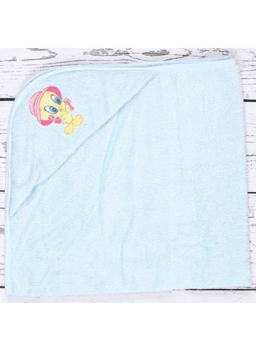 Tweety Embroidered Baby Cape Blue 80X80 Bamboo - pzsku/ZDCED2104696F384F7B7EZ/45/_/1741309833/d856bd02-0c1d-44d0-bbc4-001ff32f292f