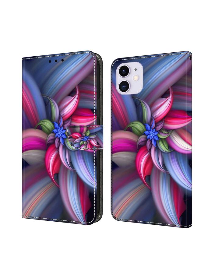 S-TOP Case For iPhone 11 Crystal 3D Shockproof Protective Leather Phone Case - Image 1