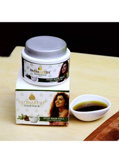 BIO RESURGE LIFE Padmakesh Hair Pack Made With Potent Ayurvedic Herbs Like Amla Baheda Jatamansi Nirguni And Coconut Oil To Control Hair Fall And Remove Dandruff  - Image 3