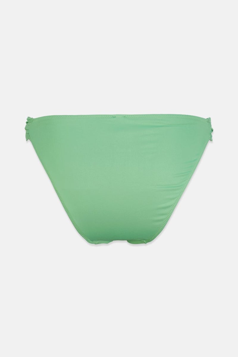 women'secret Women Plain Bikini Bottom, Green - Image 2