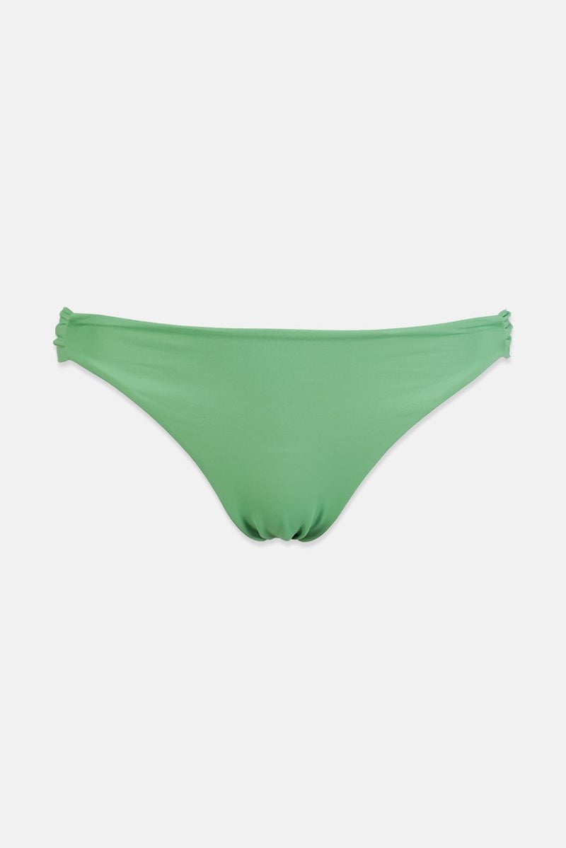women'secret Women Plain Bikini Bottom, Green - Image 1