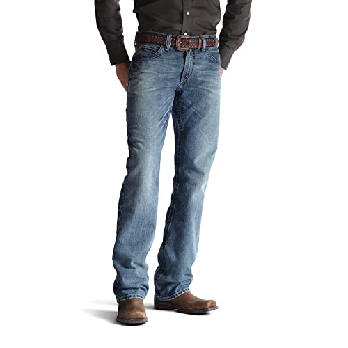 ARIAT M4 Low Rise Boot Cut Jeans – Men’s Relaxed Fit Denim - Image 1