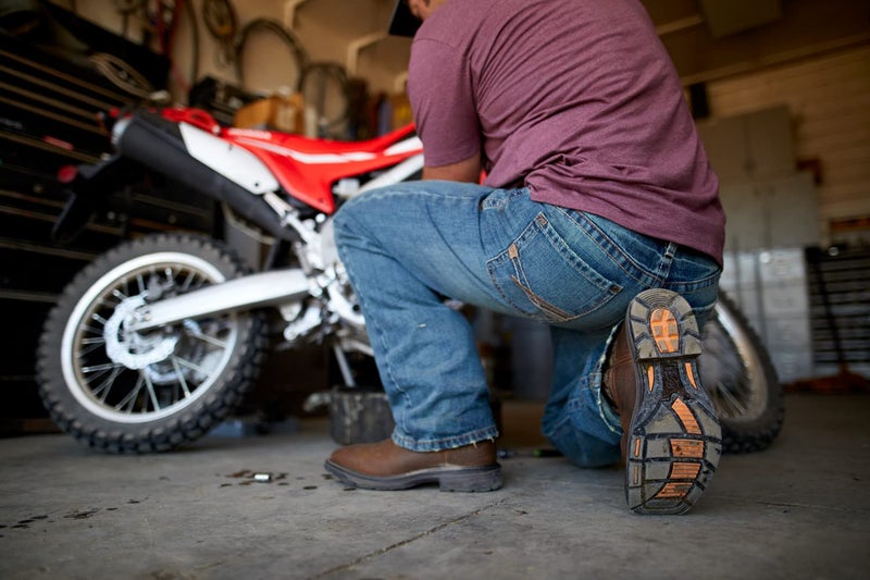 ARIAT M4 Low Rise Boot Cut Jeans – Men’s Relaxed Fit Denim - Image 3