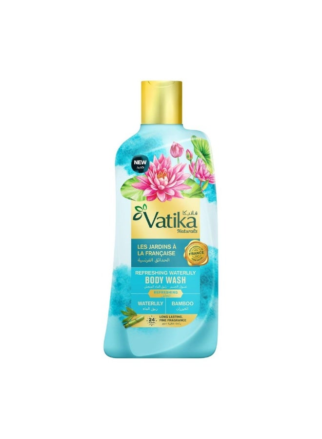 Vatika Naturals Refreshing Waterlily Body Wash, 500Ml