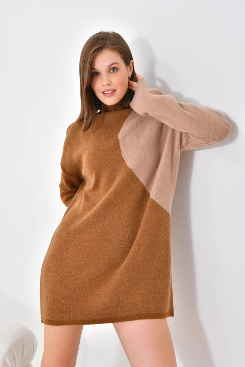 Garmi Ftz Women Women's Oval Detail Tunic Brown
