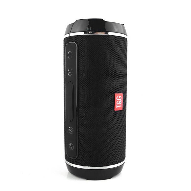 116 Portable Wireless Bluetooth Stereo Subwoofer Speaker Black - Image 5
