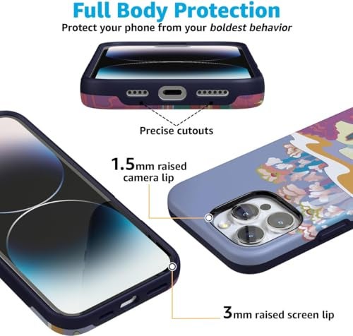 Casely iPhone 16 Pro Case | Beneath the Waves | The Beatles Yellow Submarine | Bold Protective Design | Compatible with MagSafe - Image 5