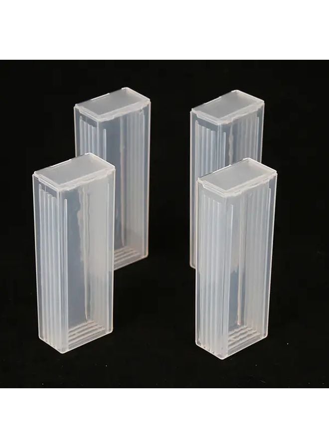 Portable Microscope Slide Storage Box Dispenser Transparent ABS Plastic 1pc - Image 3