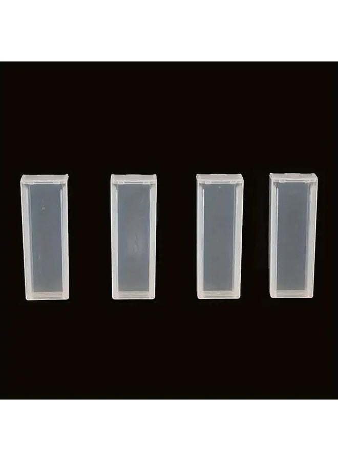 Portable Microscope Slide Storage Box Dispenser Transparent ABS Plastic 1pc - Image 5