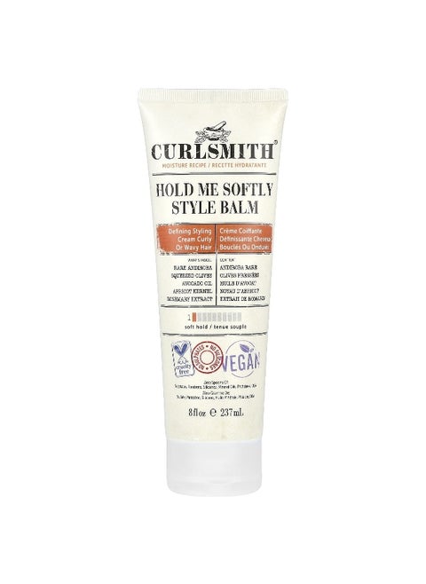 Curlsmith, Hold Me Softly Style Balm, 8 fl oz (237 ml)