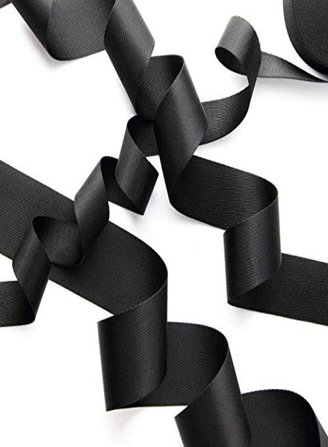 HORNO 10 Yards 2 Inch Wide Black Nylon Webbing Strap - Image 5
