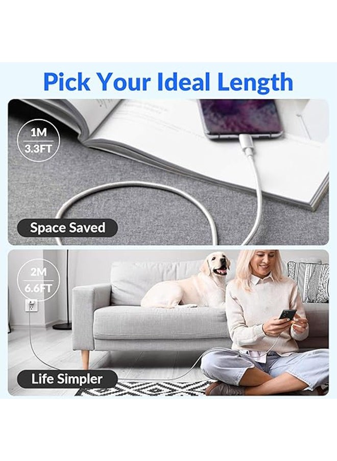 An - iPhone USB-C to Lightning Cable, Fast Charger Cable, with iPhone 14 Pro Max/14/13/12/11 Pro/X/XS/XR/8 Plus - 2 Meter - Image 1
